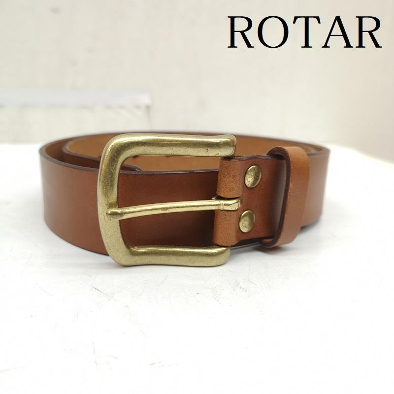 ローター ROTAR ベルト・バックル ベルト レザー ベルト ロゴ プレート - メンズ USED 古着 中古 50166456