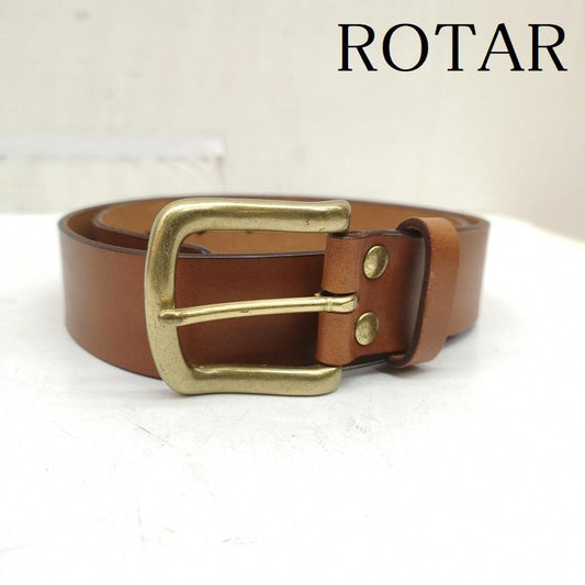 ローター ROTAR ベルト・バックル ベルト レザー ベルト ロゴ プレート - メンズ USED 古着 中古 50166456
