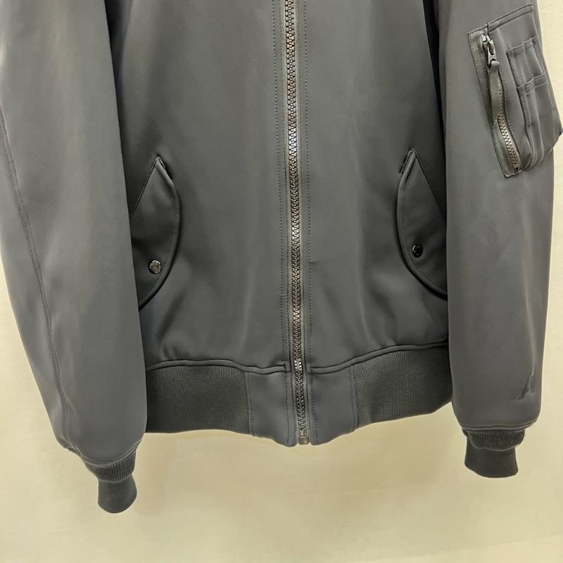 アヴィレックス AVIREX ジャケット、上着 フライトジャケット FLYER S AF MA-1 ストレッチ ボンバー ブルゾン 6112128 XL 黒 / ブラック / black メンズ USED 古着 中古 50166458