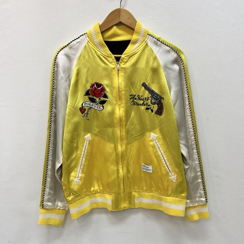 ベドウィン BEDWIN ジャケット、上着 ジャンパー、ブルゾン リバーシブルスカジャン スーベニアジャケット 0 黄 / イエロー / yellow メンズ USED 古着 中古 50166459
