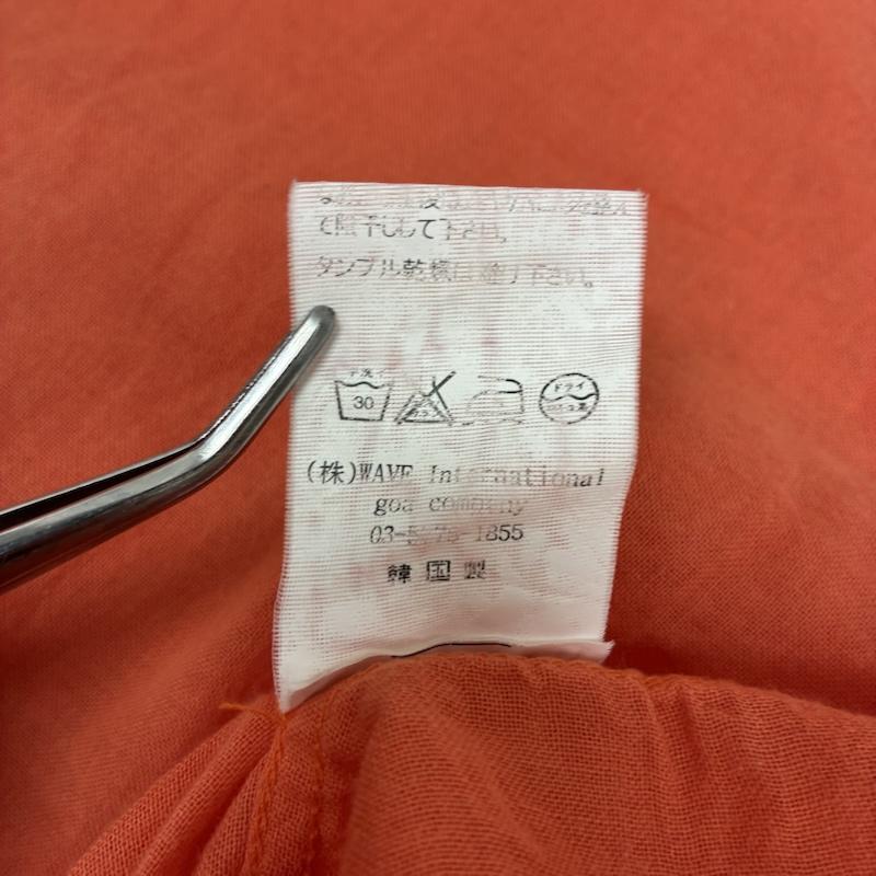 ゴア goa シャツ、ブラウス 七分袖 コットン シアー ボタン シャツ アーカイブ FREE レディース USED 古着 中古 50166461