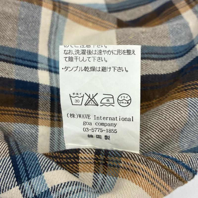 ゴア goa シャツ、ブラウス 半袖 カットオフ フリンジ ノースリーブ ウエスタンシャツ グランジ Y2K アーカイブ FREE レディース USED 古着 中古 50166463