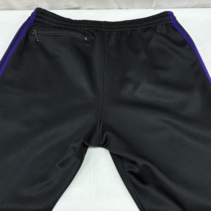 ニードルス Needles ボトムス ボトムス Narrow Track Pant Poly Smooth ナロー トラックパンツ パピヨン 刺繍 サイドライン DI172 M メンズ USED 古着 中古 50166470