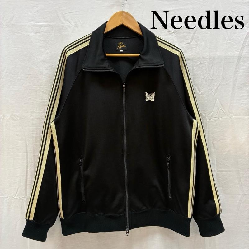 ニードルス Needles ジャケット、上着 ジャンパー、ブルゾン STUDIOUS 別注 NS1515 パピヨン 刺繍 サイドライン トラック ジャケット ジャージ L メンズ USED 古着 中古 50166473