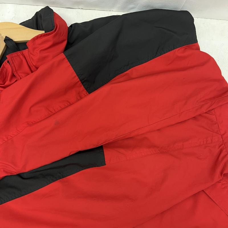 ザノースフェイス THE NORTH FACE ジャケット、上着 ジャンパー、ブルゾン 90s ナイロンジャケット マウンテンパーカー L 赤 / レッド / red メンズ USED 古着 中古 50166482