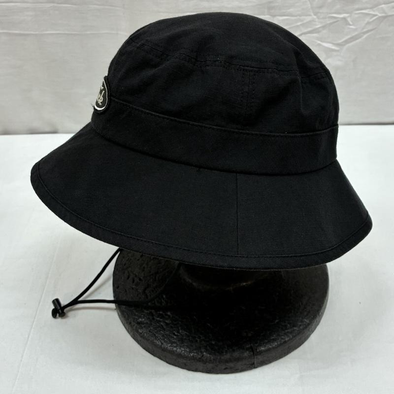 ヒステリックグラマー HYSTERIC GLAMOUR 帽子 ハット 25ss FKワッペン アドベンチャー ハット FUCK オーバル ロゴ バケットハット リップストップ 02251QH07 - メンズ USED 古着 中古 50166487