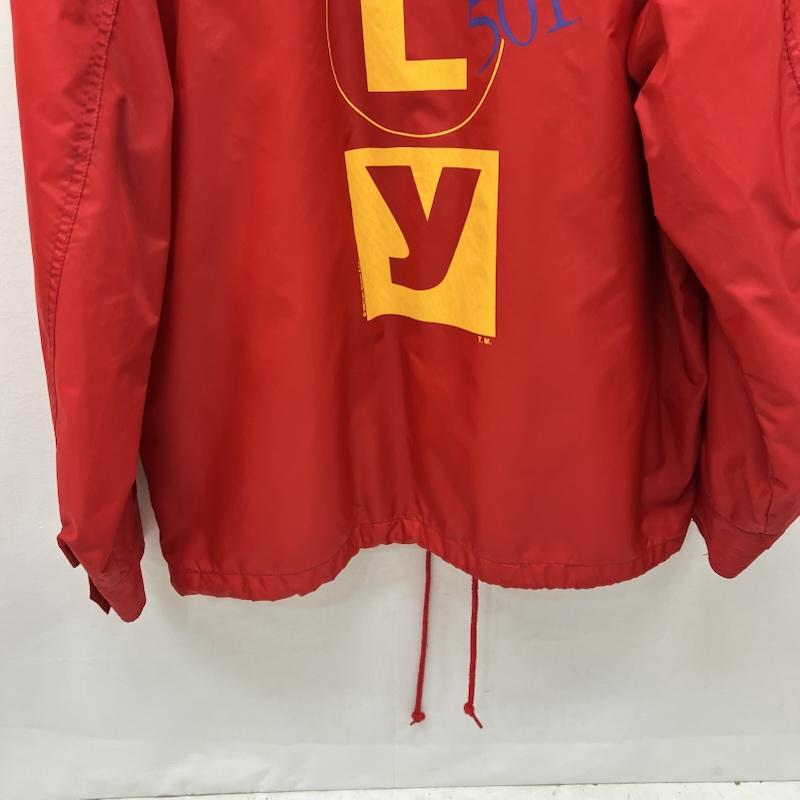 リーバイス Levi s ジャケット、上着 ジャンパー、ブルゾン 90s フード付き コーチジャケット 501 M 赤 / レッド / red メンズ USED 古着 中古 50166488