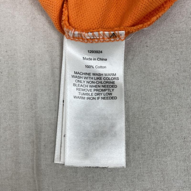 ポロバイラルフローレン Polo by RALPH LAUREN ポロシャツ 半袖 エンブレム トリプルポニー 刺繍 鹿の子 半袖 ポロシャツ S 橙 / オレンジ / orange メンズ USED 古着 中古 50166489