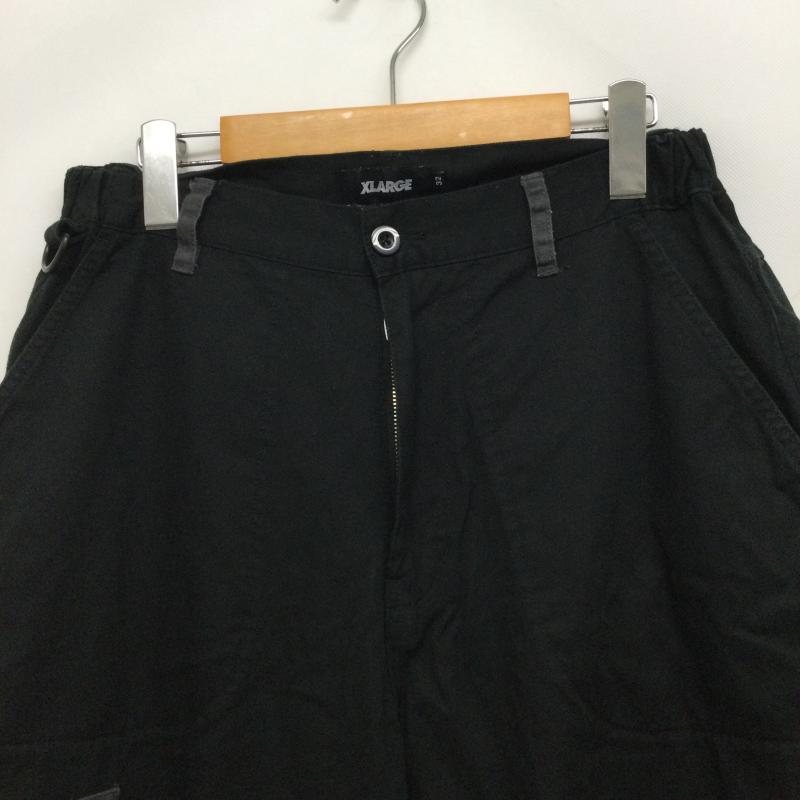 エクストララージ XLARGE パンツ ワークパンツ、ペインターパンツ ADJUSTABLE WORK PANT コットン 101213031020 32インチ 無地 黒 / ブラック / black メンズ USED 古着 中古 50166492