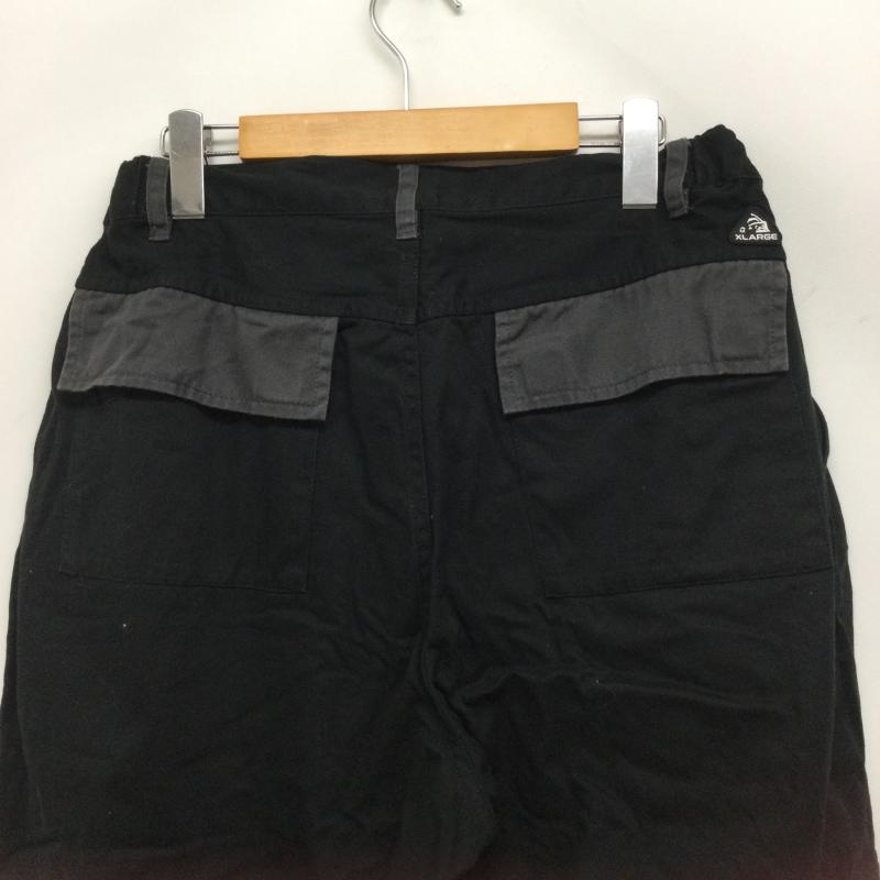 エクストララージ XLARGE パンツ ワークパンツ、ペインターパンツ ADJUSTABLE WORK PANT コットン 101213031020 32インチ 無地 黒 / ブラック / black メンズ USED 古着 中古 50166492