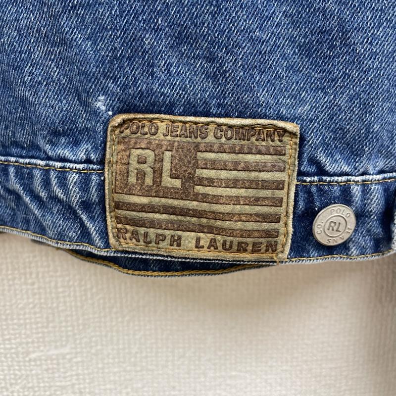 ポロ ジーンズ Polo Jeans Co. ジャケット、上着 ジャンパー、ブルゾン 90s 00s CLASSIC JAKET 2ndタイプ Gジャン デニム ジャケット S インディゴ / インディゴ / Indigo メンズ USED 古着 中古 50166493