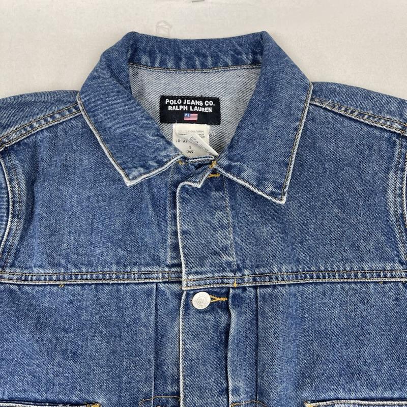 ポロ ジーンズ Polo Jeans Co. ジャケット、上着 ジャンパー、ブルゾン 90s 00s CLASSIC JAKET 2ndタイプ Gジャン デニム ジャケット S インディゴ / インディゴ / Indigo メンズ USED 古着 中古 50166493