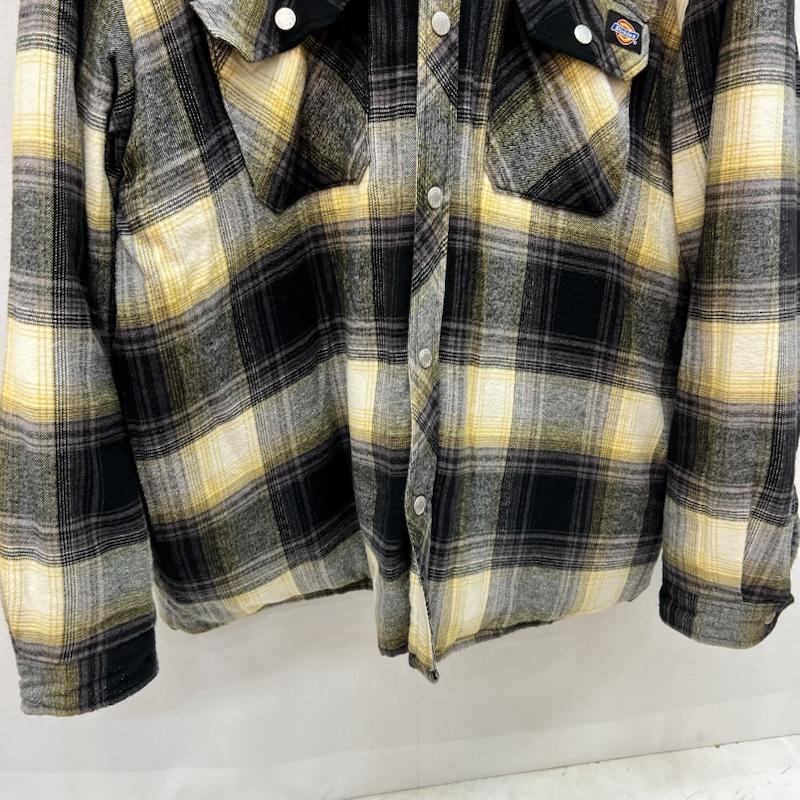 ディッキーズ Dickies ジャケット、上着 ジャンパー、ブルゾン ムラサキスポーツ別注 裏キルト フード付き ネルシャツジャケット XL メンズ USED 古着 中古 50166494