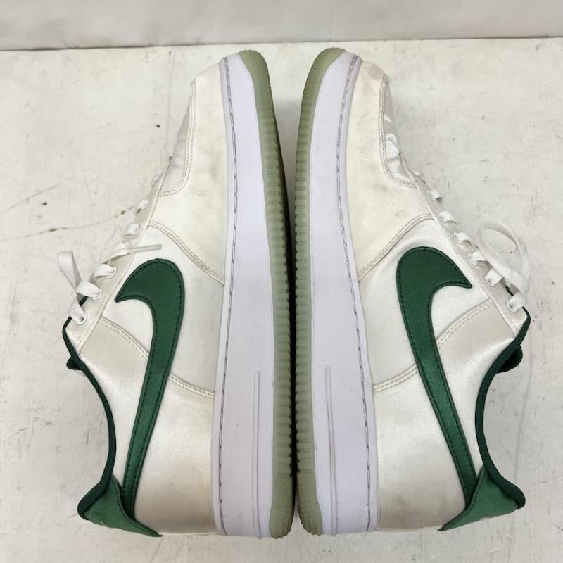 ナイキ NIKE スニーカー スニーカー WMNS AIR FORCE 1  07 ESS SNKR  SATIN GREEN  DX6541-101 29.0cm 白 / ホワイト / white X 緑 / グリーン / green メンズ USED 古着 中古 50166499