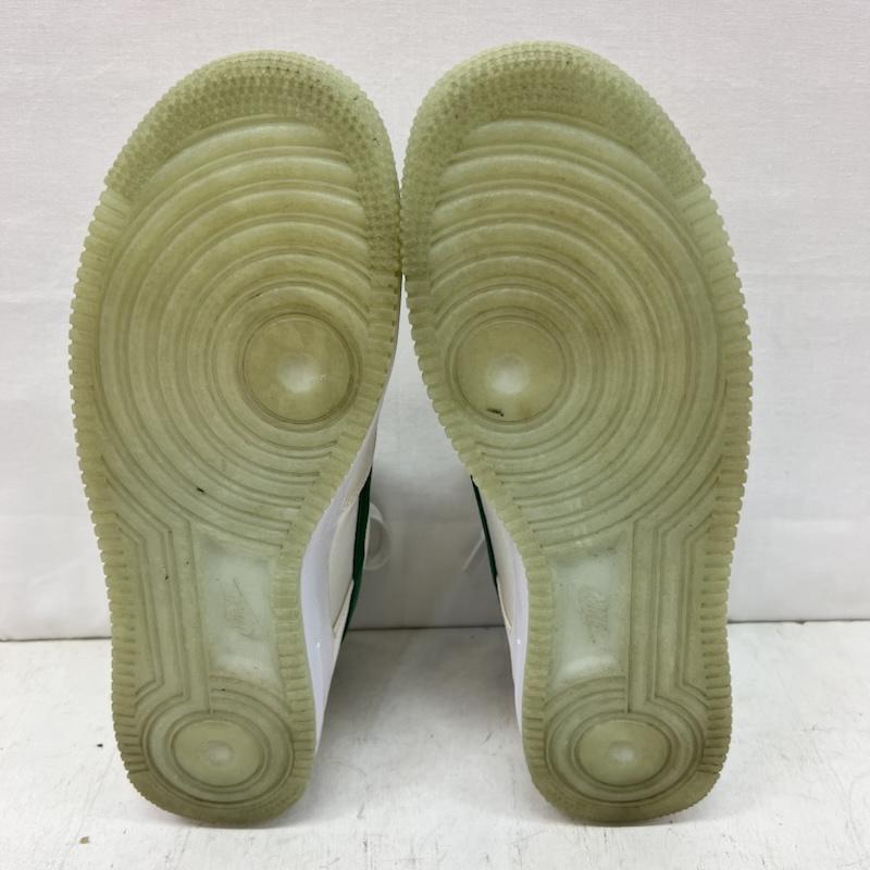 ナイキ NIKE スニーカー スニーカー WMNS AIR FORCE 1  07 ESS SNKR  SATIN GREEN  DX6541-101 29.0cm 白 / ホワイト / white X 緑 / グリーン / green メンズ USED 古着 中古 50166499