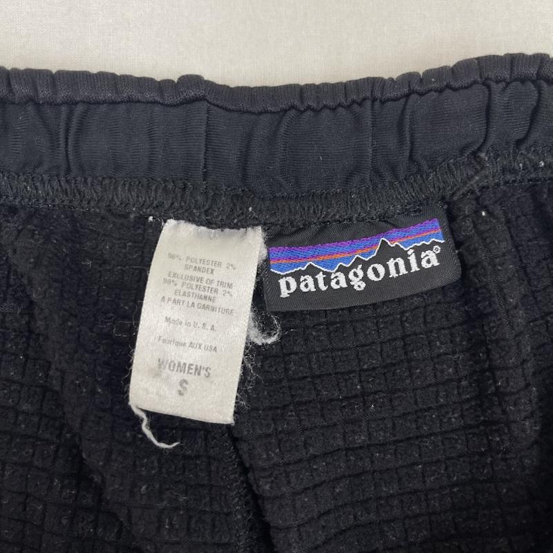 パタゴニア patagonia パンツ ワークパンツ、ペインターパンツ 00s USA製 R1パンツ フリース パンツ アウトドア ワークパンツ S 黒 / ブラック / black レディース USED 古着 中古 50166500