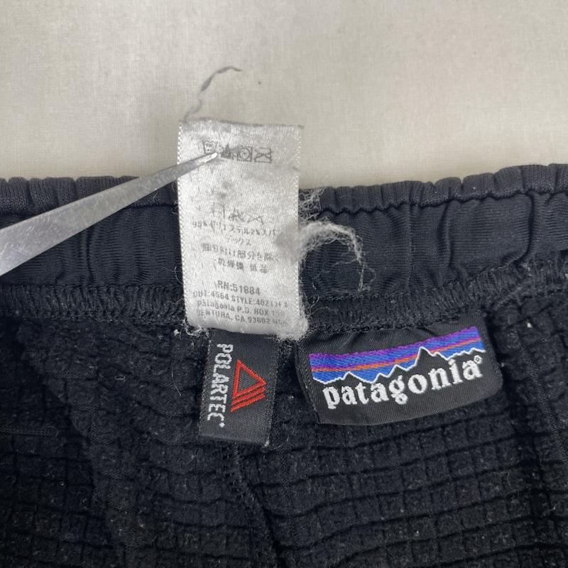 パタゴニア patagonia パンツ ワークパンツ、ペインターパンツ 00s USA製 R1パンツ フリース パンツ アウトドア ワークパンツ S 黒 / ブラック / black レディース USED 古着 中古 50166500