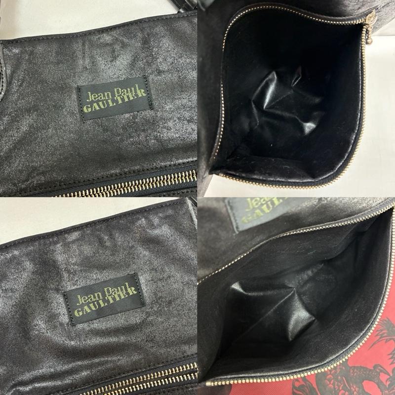 ジャンポールゴルチエ Jean Paul Gaultier トートバッグ トートバッグ ドラゴン タトゥー グラフィック サイドジップ 2WAY リバーシブル トートバッグ アーカイブ - メンズ USED 古着 中古 50166502
