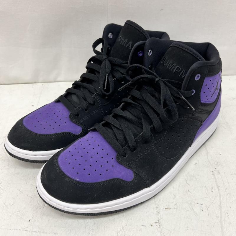 ナイキ NIKE スニーカー スニーカー JORDAN ACCESS ジョーダン アクセス AR3762-005 28.0cm 紫 / パープル / purple X 黒 / ブラック / black メンズ USED 古着 中古 50166503
