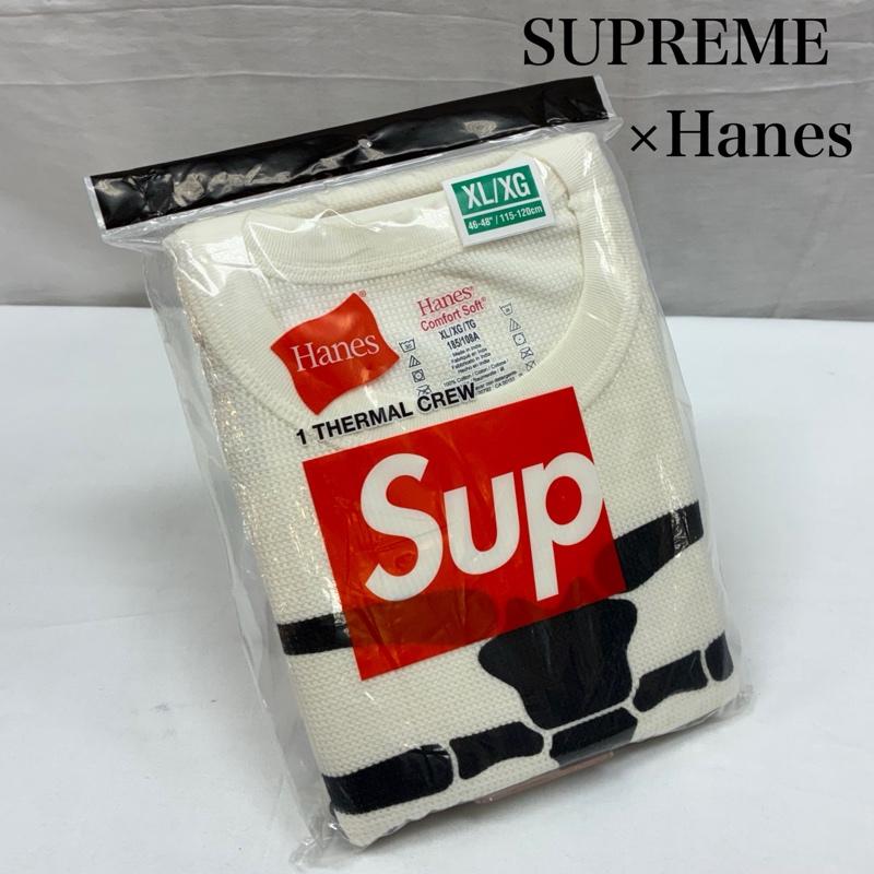シュプリーム Supreme Tシャツ 長袖 25FW Hanes Bones Thermal Crew ヘインズ ボーンズ サーマル クルーネック ロンT XL メンズ USED 古着 中古 50166504