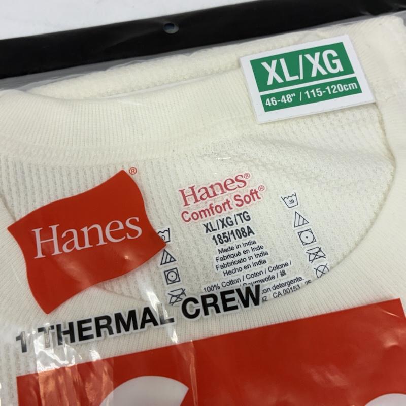 シュプリーム Supreme Tシャツ 長袖 25FW Hanes Bones Thermal Crew ヘインズ ボーンズ サーマル クルーネック ロンT XL メンズ USED 古着 中古 50166504