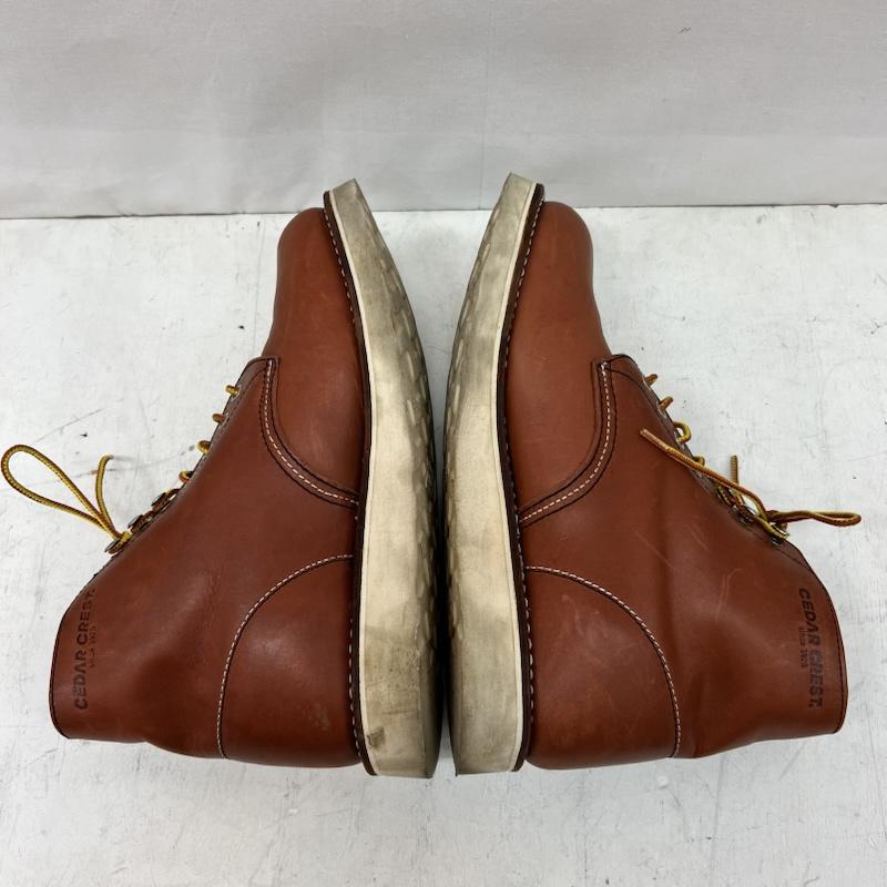 セダークレスト CEDAR CREST ブーツ 一般 レザー ワークブーツ 26.5cm 茶 / ブラウン / brown メンズ USED 古着 中古 50166505