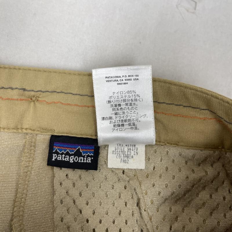 パタゴニア patagonia パンツ ワークパンツ、ペインターパンツ ストレート ジップフライ カジュアル パンツ 2 キャメル / キャメル / レディース USED 古着 中古 50166506