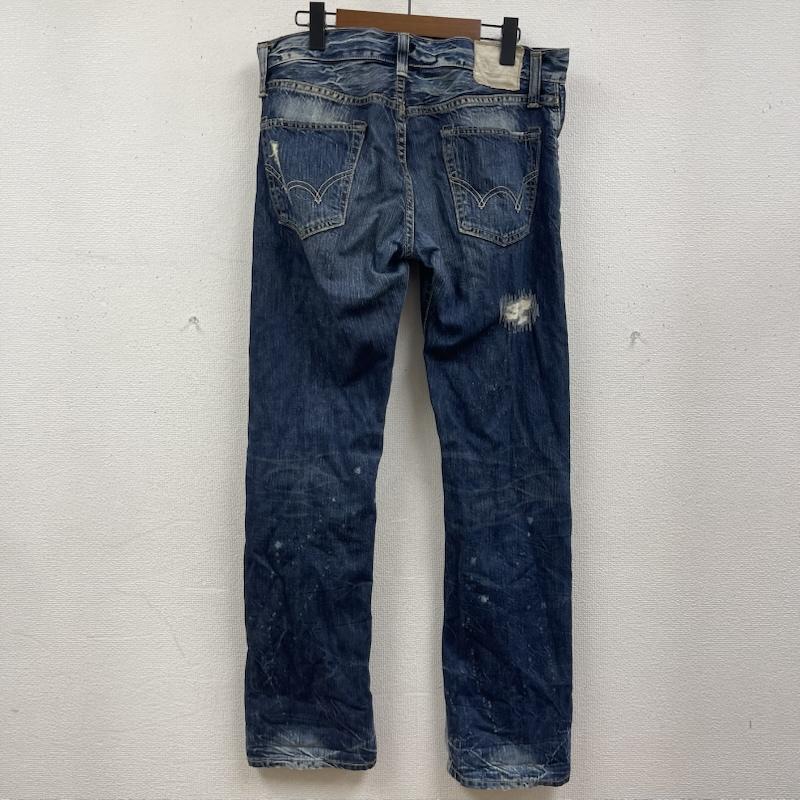 エドウィン EDWIN パンツ デニム、ジーンズ 00s 503RV ヴィンテージ加工 ダメージ ストレート デニム パンツ 30インチ インディゴ / インディゴ / Indigo メンズ USED 古着 中古 50166514