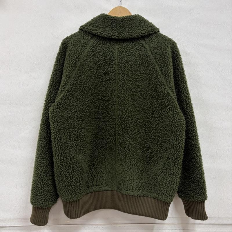 ヘリーハンセン HELLY HANSEN ジャケット、上着 ジャンパー、ブルゾン ジップアップ ボア ジャケット ナイロン ロゴ ダブルジップ フリース M ワンポイント X ロゴ、文字 X 刺繍 オリーブグリーン / オリーブグリーン / メンズ USED 古着 中古 50166523