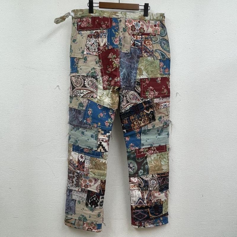 ミニマル mnml パンツ ワークパンツ、ペインターパンツ Paneled Blanket Pants ペイズリー 花柄 パッチワーク 加工 デザイン パンツ マルチカラー / マルチカラー / multicolor メンズ USED 古着 中古 50166529