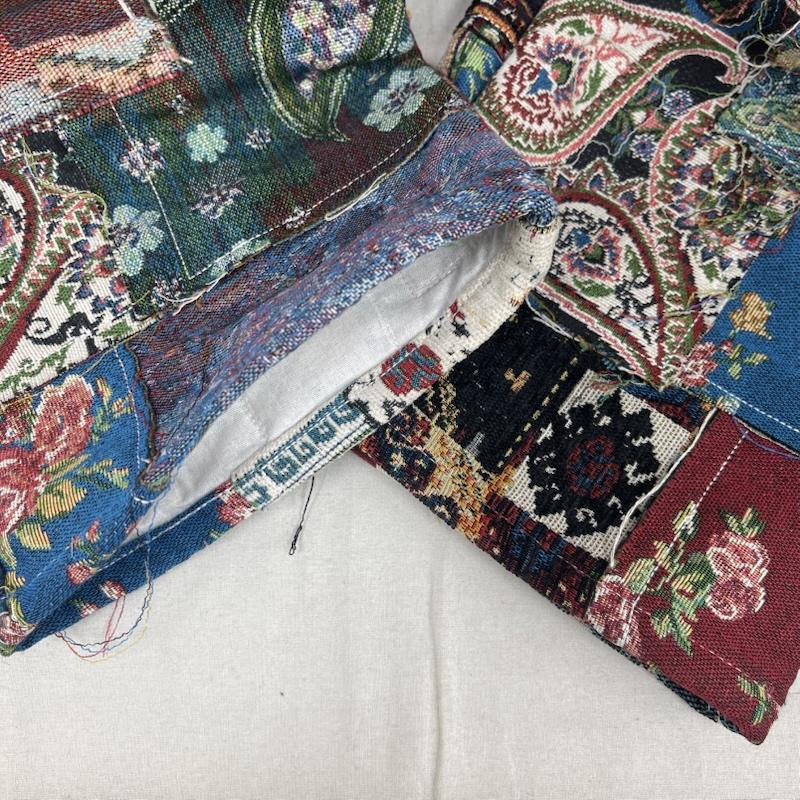 ミニマル mnml パンツ ワークパンツ、ペインターパンツ Paneled Blanket Pants ペイズリー 花柄 パッチワーク 加工 デザイン パンツ マルチカラー / マルチカラー / multicolor メンズ USED 古着 中古 50166529