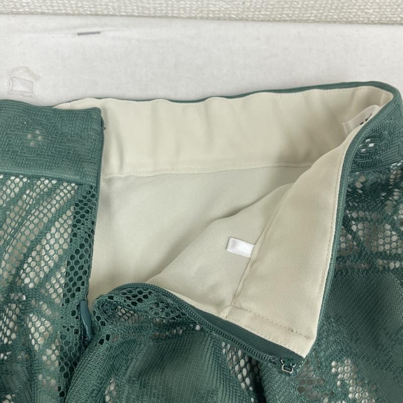 フレイ アイディー FRAY I.D スカート ロングスカート 日本製 サーキュラー レース ロング フレア スカート FWFS192040 1 緑 / グリーン / green レディース USED 古着 中古 50166532