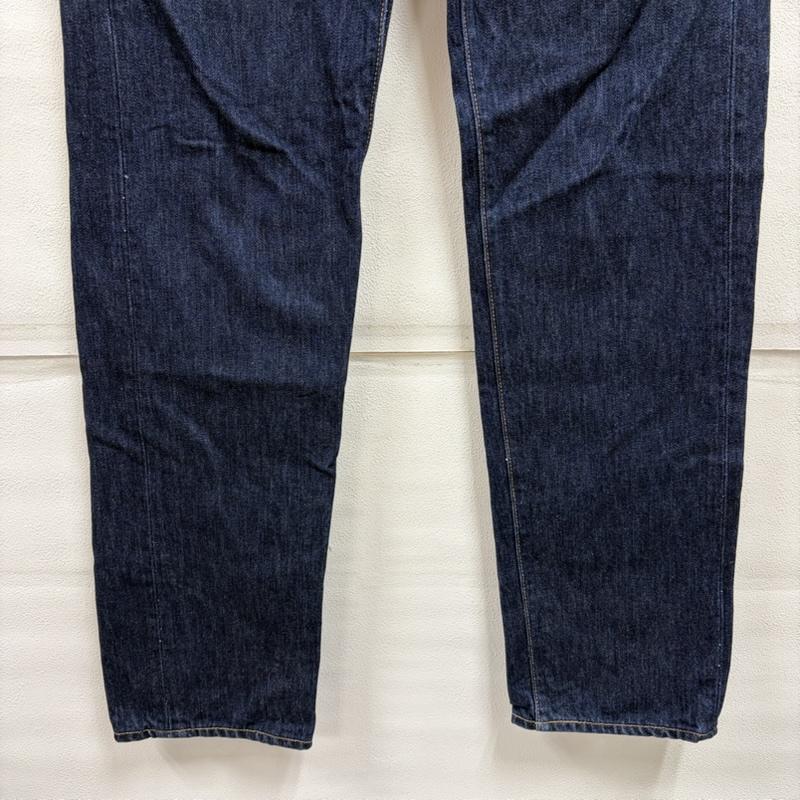 リーバイス Levi s パンツ デニム、ジーンズ 505 USA製 BIGE ストレート デニム ワンウォッシュ PREMIUM レザーパッチ W33 L34 33インチ 無地 X ロゴ、文字 インディゴ / インディゴ / Indigo メンズ USED 古着 中古 50166535