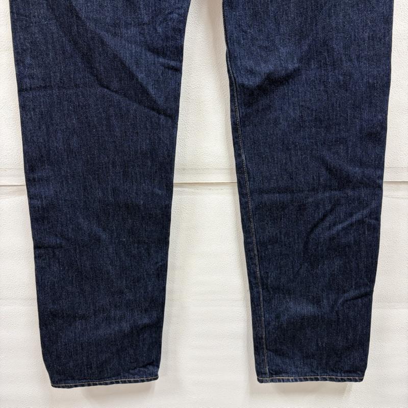 リーバイス Levi s パンツ デニム、ジーンズ 505 USA製 BIGE ストレート デニム ワンウォッシュ PREMIUM レザーパッチ W33 L34 33インチ 無地 X ロゴ、文字 インディゴ / インディゴ / Indigo メンズ USED 古着 中古 50166535