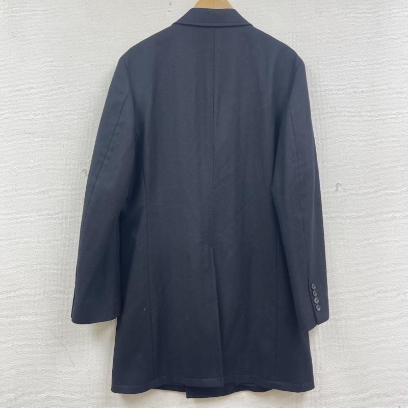 メンズティノラス MEN STENORAS コート コート一般 ダブルブレスト チェスター コート ロングコート tw-4503 L 黒 / ブラック / black メンズ USED 古着 中古 50166536