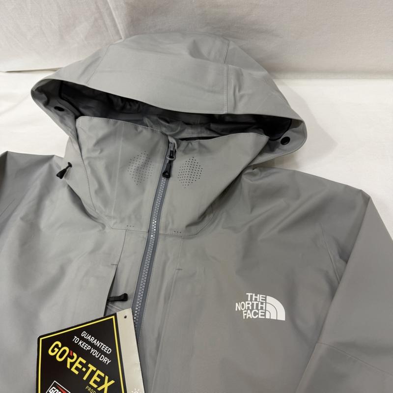 ザノースフェイス THE NORTH FACE ジャケット、上着 ジャンパー、ブルゾン NS62001Powder Guide Jacket GTX ゴアテックス メルトグレイ(MG) M 下げ札付き M ロゴ、文字 灰 / グレー / gray メンズ USED 古着 中古 50166540