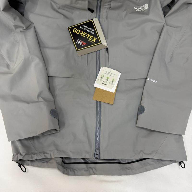 ザノースフェイス THE NORTH FACE ジャケット、上着 ジャンパー、ブルゾン NS62001Powder Guide Jacket GTX ゴアテックス メルトグレイ(MG) M 下げ札付き M ロゴ、文字 灰 / グレー / gray メンズ USED 古着 中古 50166540