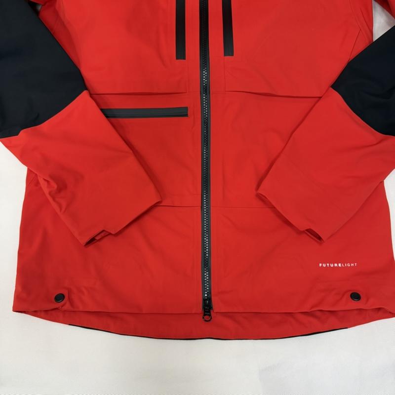 ザノースフェイス THE NORTH FACE ジャケット、上着 ジャンパー、ブルゾン NP51921 SUMMIT SERIES FL L5 JACKET red×black S 防水 S ロゴ、文字 赤 / レッド / red X 黒 / ブラック / black メンズ USED 古着 中古 50166542