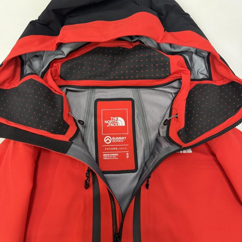 ザノースフェイス THE NORTH FACE ジャケット、上着 ジャンパー、ブルゾン NP51921 SUMMIT SERIES FL L5 JACKET red×black S 防水 S ロゴ、文字 赤 / レッド / red X 黒 / ブラック / black メンズ USED 古着 中古 50166542