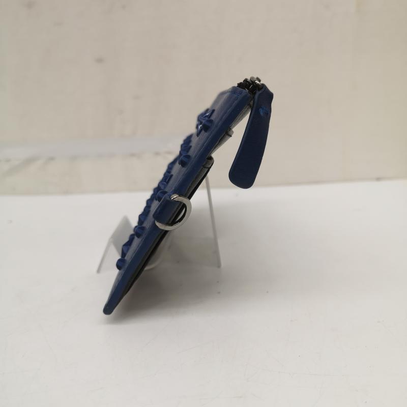 ジミーチュウ JIMMY CHOO 財布 長財布 フラグメントケース スター スタッズ 長財布 - 青 / ブルー / blue メンズ USED 古着 中古 50166545