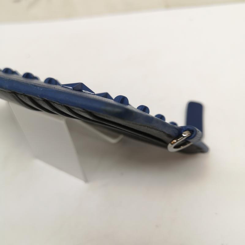 ジミーチュウ JIMMY CHOO 財布 長財布 フラグメントケース スター スタッズ 長財布 - 青 / ブルー / blue メンズ USED 古着 中古 50166545