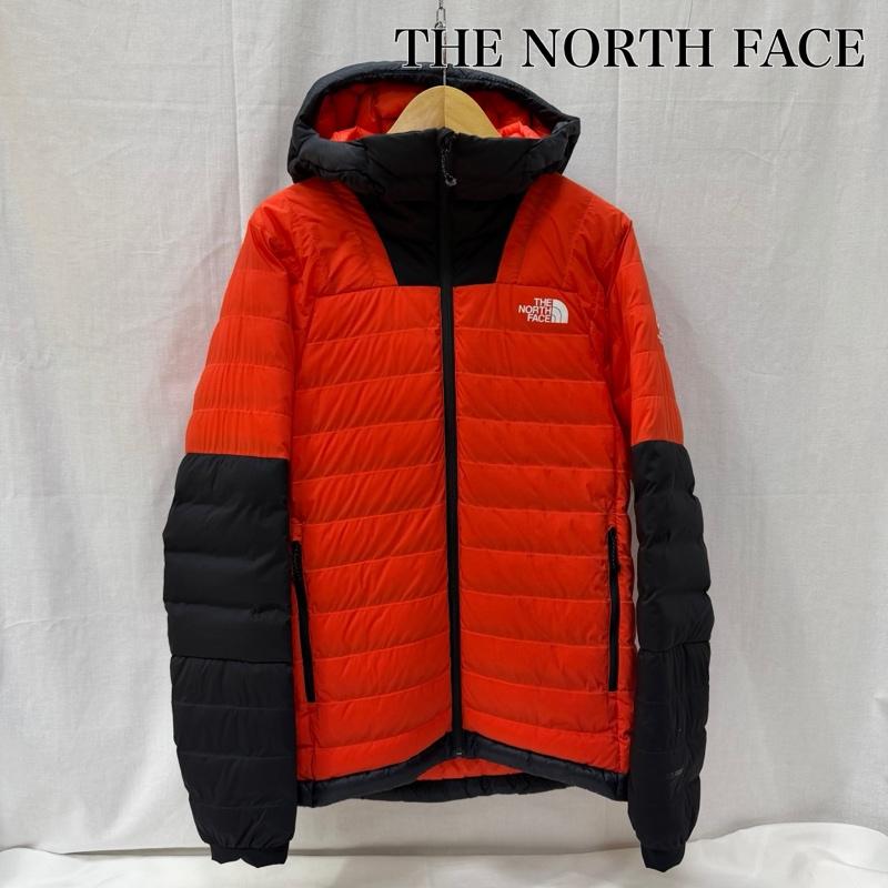 ザノースフェイス THE NORTH FACE ジャケット、上着 ダウンジャケット ND52022 SUMMIT SERIES L3 50/50 Down Hoodie orange×black S S ロゴ、文字 橙 / オレンジ / orange X 黒 / ブラック / black メンズ USED 古着 中古 50166547