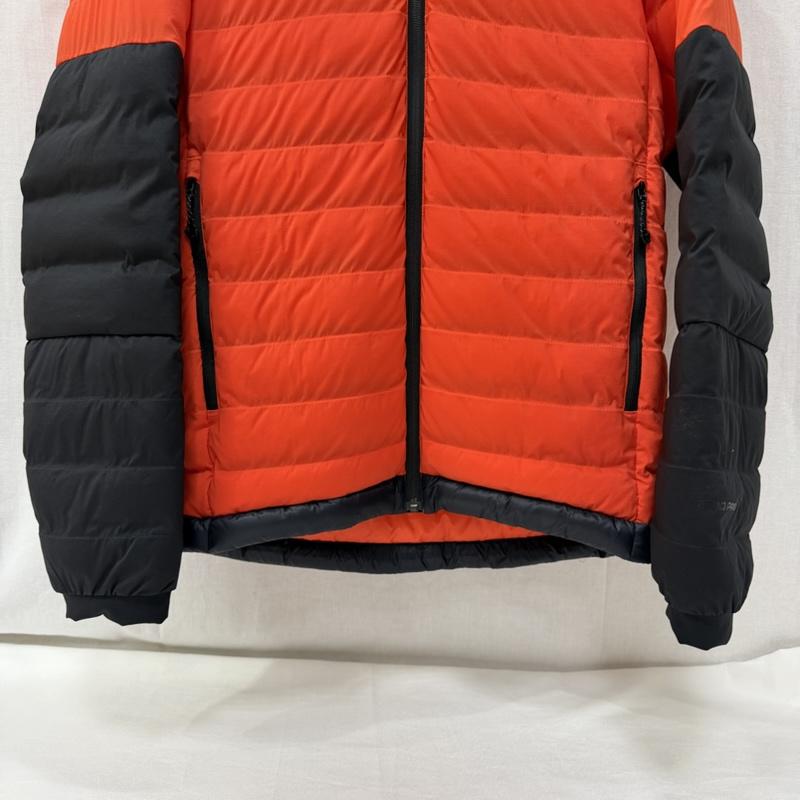 ザノースフェイス THE NORTH FACE ジャケット、上着 ダウンジャケット ND52022 SUMMIT SERIES L3 50/50 Down Hoodie orange×black S S ロゴ、文字 橙 / オレンジ / orange X 黒 / ブラック / black メンズ USED 古着 中古 50166547