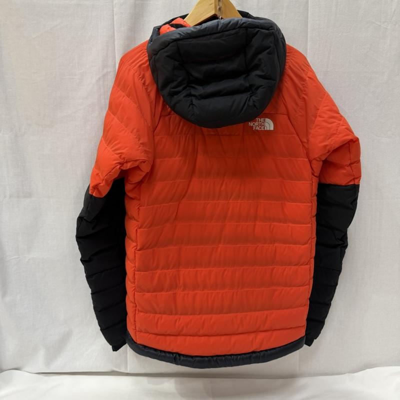 ザノースフェイス THE NORTH FACE ジャケット、上着 ダウンジャケット ND52022 SUMMIT SERIES L3 50/50 Down Hoodie orange×black S S ロゴ、文字 橙 / オレンジ / orange X 黒 / ブラック / black メンズ USED 古着 中古 50166547