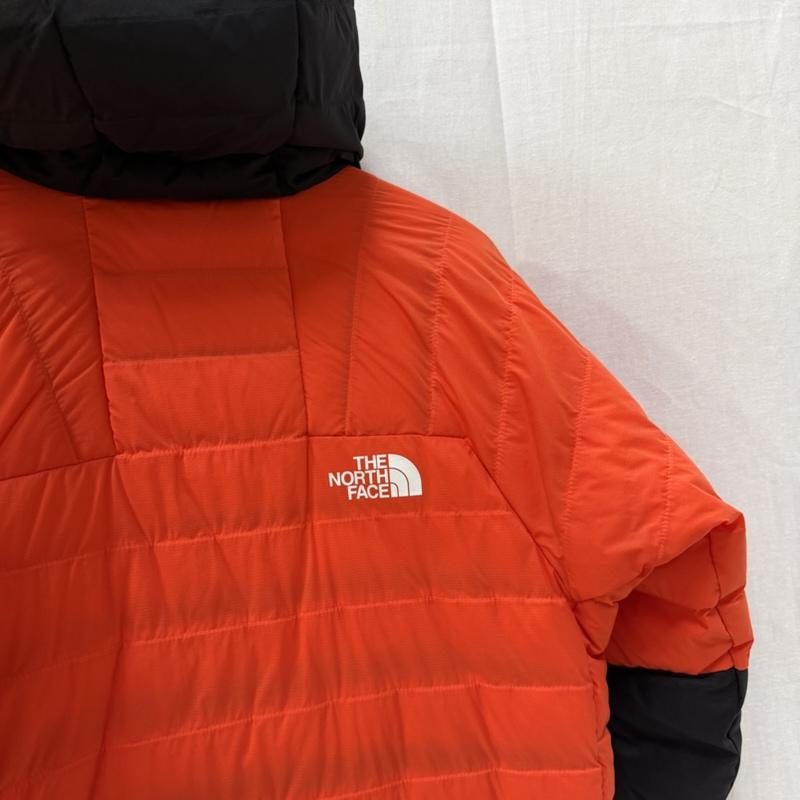 ザノースフェイス THE NORTH FACE ジャケット、上着 ダウンジャケット ND52022 SUMMIT SERIES L3 50/50 Down Hoodie orange×black S S ロゴ、文字 橙 / オレンジ / orange X 黒 / ブラック / black メンズ USED 古着 中古 50166547