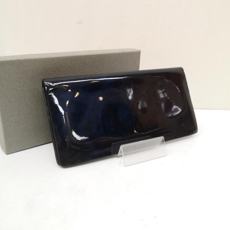 古着 USED 財布 長財布 SLUR スラ― 光沢 エナメル 長財布 札入れ - 青 / ブルー / blue レディース USED 古着 中古 50166550