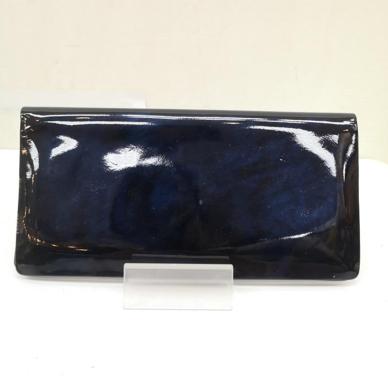 古着 USED 財布 長財布 SLUR スラ― 光沢 エナメル 長財布 札入れ - 青 / ブルー / blue レディース USED 古着 中古 50166550
