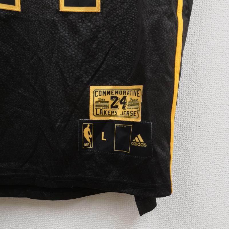 アディダス adidas タンクトップ タンクトップ NBA LAKERS BRYANT #24 コービー ブライアント ユニフォーム バスケ ジャージ ノースリーブ L 黒 / ブラック / black X 黄 / イエロー / yellow メンズ USED 古着 中古 50166558