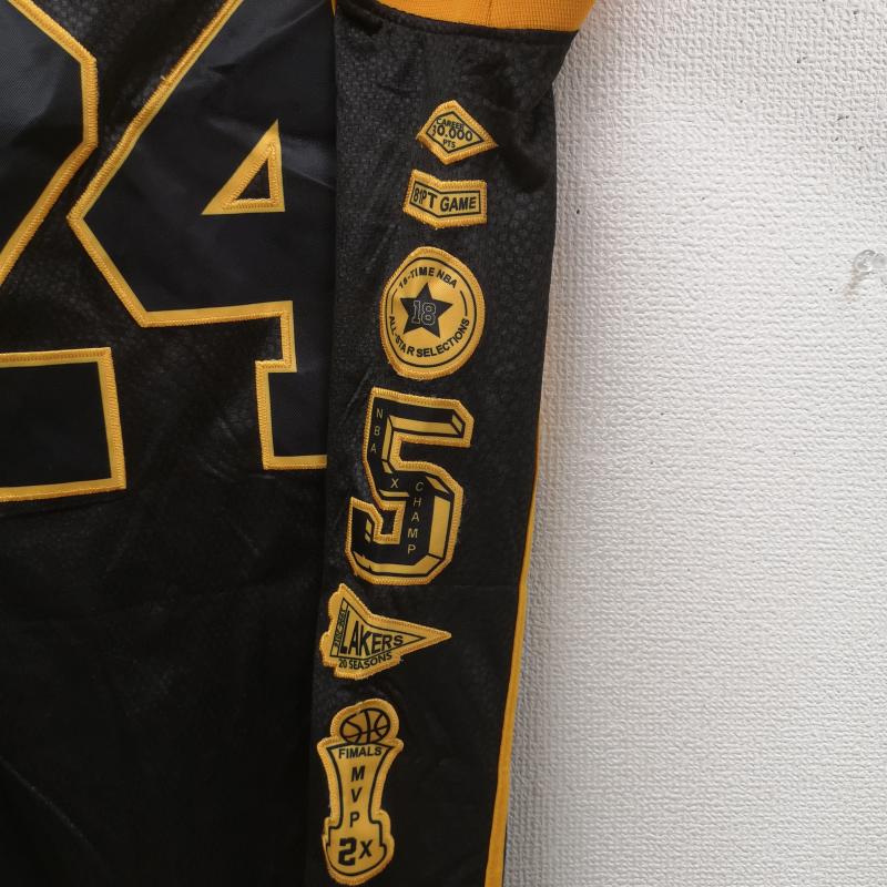 アディダス adidas タンクトップ タンクトップ NBA LAKERS BRYANT #24 コービー ブライアント ユニフォーム バスケ ジャージ ノースリーブ L 黒 / ブラック / black X 黄 / イエロー / yellow メンズ USED 古着 中古 50166558