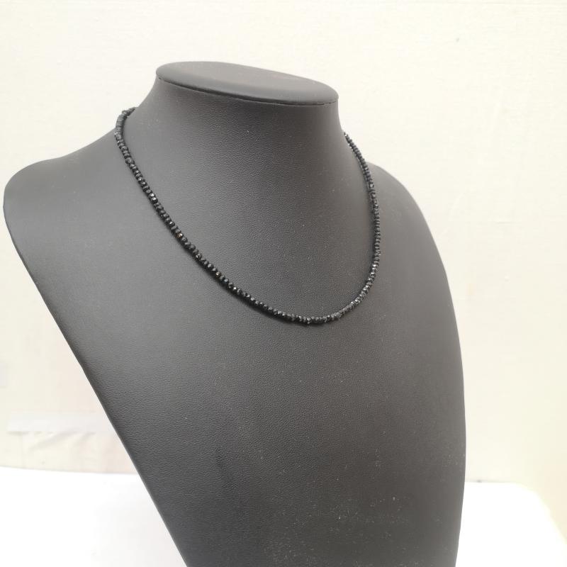 古着 USED アクセサリー ネックレス、ペンダント ブラック スピネル ネックレス - 黒 / ブラック / black メンズ USED 古着 中古 50166567